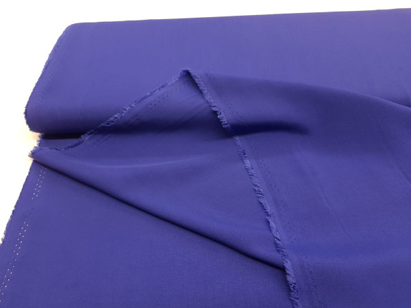 Viskozna tkanina, lahka,padajoča,enobarvna- pariško modra