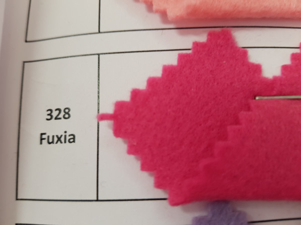 Filc 1,5 mm fuxia