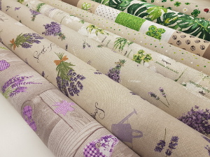 Dekorativno in tapetniško blago za opremo doma in zunanjosti