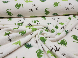 Termovelur, velur coral, minky