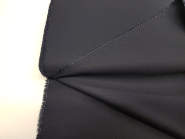 Bombažni popelin- NO IRON, temno modra