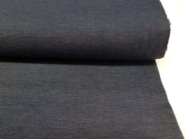 PREVEŠANKA, bombažna, Jersey jeans-modra