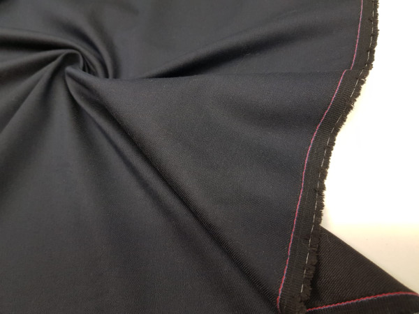 Jeans enobarvni, prožen, poletni - modri črn