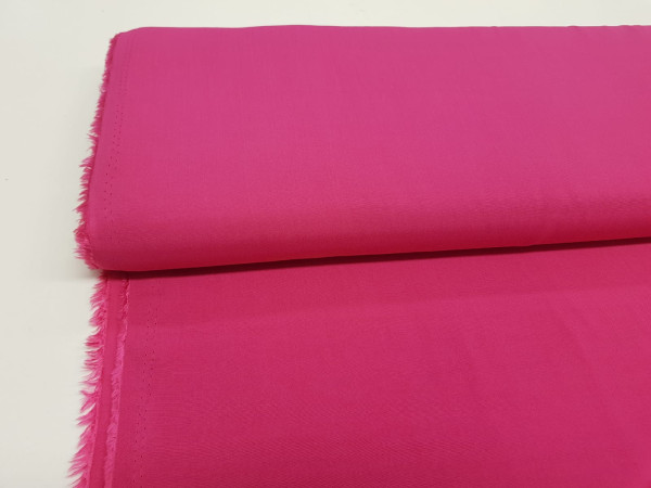 Viskozna tkanina, lahka,padajoča,enobarvna- fuksija barva, ZADNJI KOS