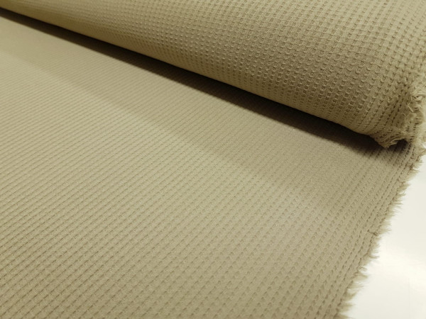 Bombažni jersey, vafel- toupe barva