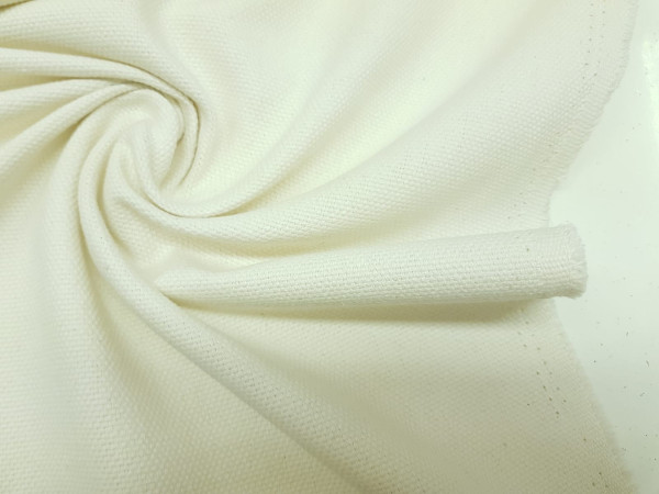Bombažno platno, kompaktnejše- Panama oxford smetana, natur barva, širina 280cm