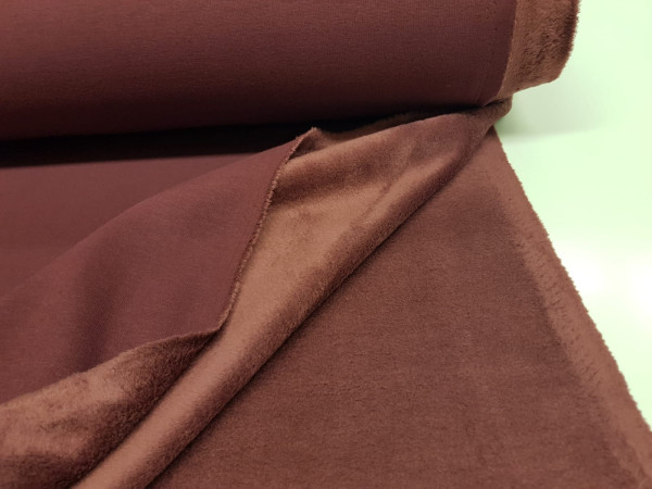 Warmkeeper, Sweater, alpenfleece, dvojna pletenina, bordo melancana barva