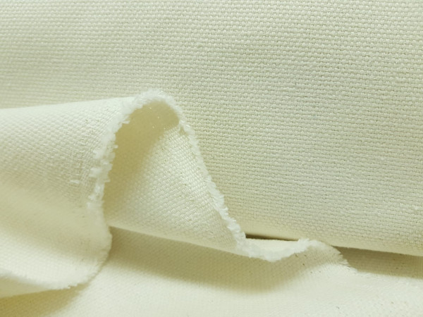 Bombažno platno, kompaktnejše- Panama oxford, smetana, natur barva, širina 140cm