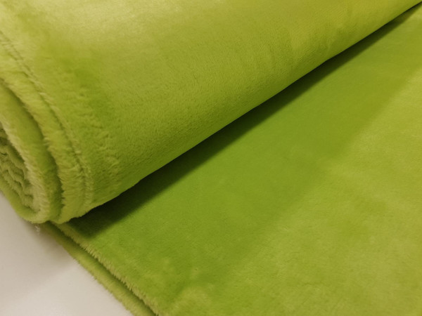Velur coral-fluo zelena