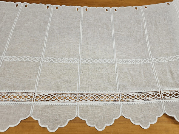 Zavesa 60 cm- prepletena bordura