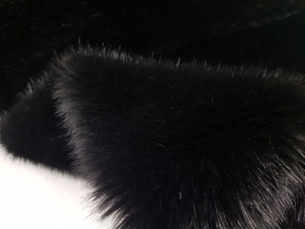 Umetno krzno-črna, prestige