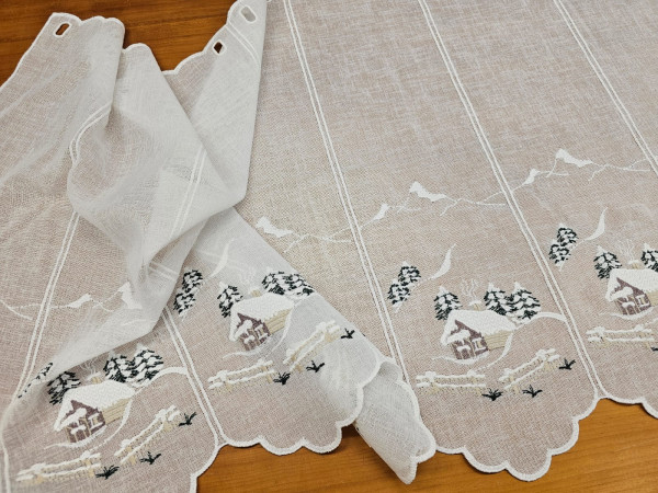 Zavesa 60 cm- zimska pravljica, ZADNJI KOS