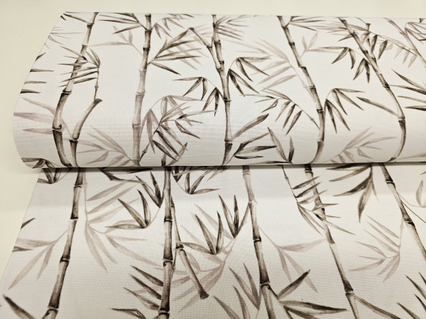 Dekor, digitalni, canvas- bambus na svetli osnovi