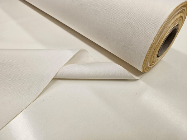 Dekor za tende, roloje, senčnike - bela off white barva,160cm širine