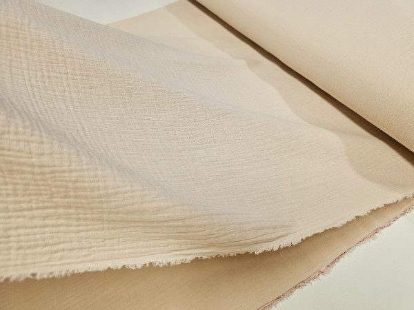 TETRA tkanina, dvoslojna- topla svetla bež