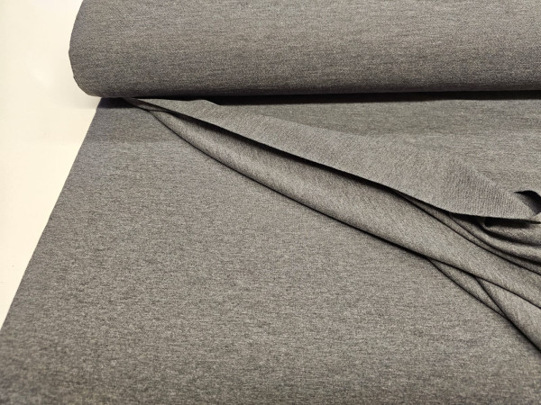 Prevešanka bielastična-temnejša srednje siva melange, 6815