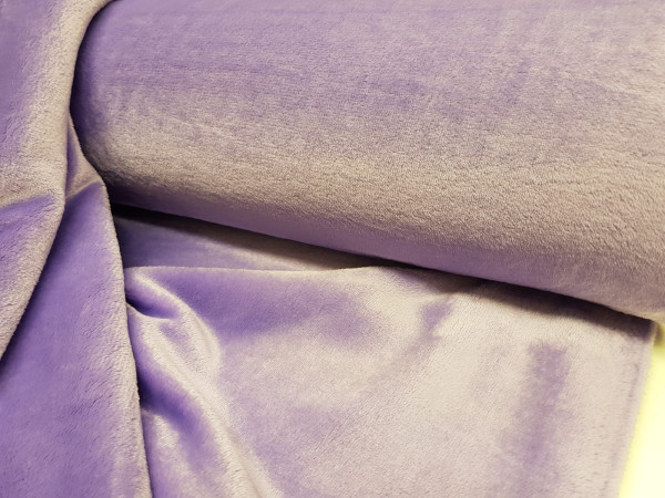 Velur coral-svetlo lila