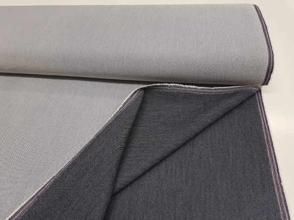 Jeans enobarvni, prožen - temna modra