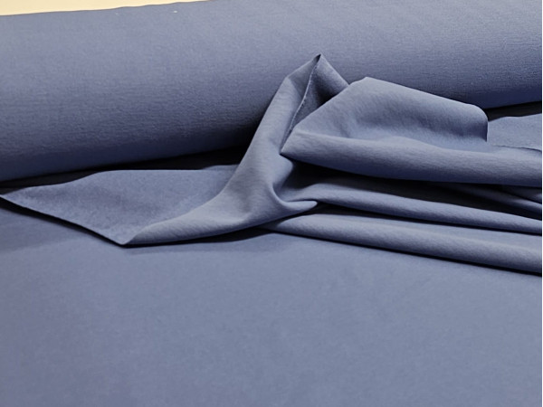 Prevešanka-bielastična jeans modra