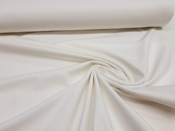 Jersey, bombažni-zelo lepa topla smetana