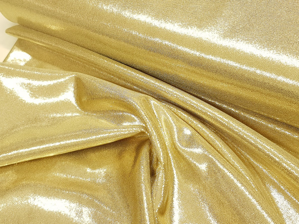 Lycra Honey-zlata z zlatim nanosom 