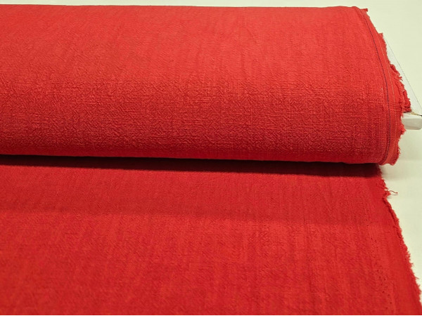 Ramija(kategorija lan)-lepa rdeča barva ,stonewash