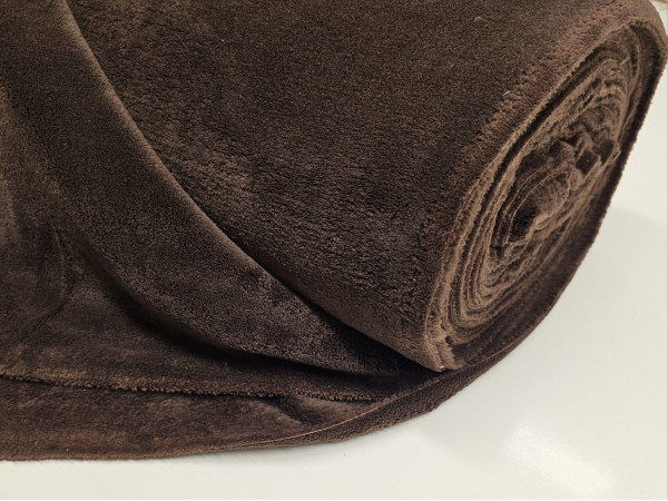 Velur coral- temno rjava