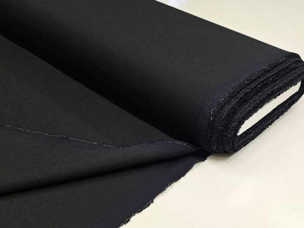 Volnena tkanina, MEŠANICA VOLNA POLIESTER-črna