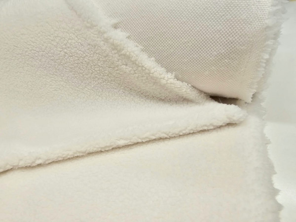 Teddy, sherpa,velur- off white barva