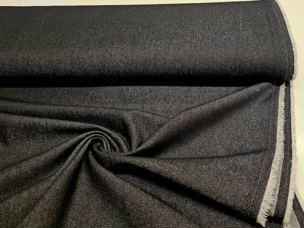 Jeans enobarvni, prožen -črna barva