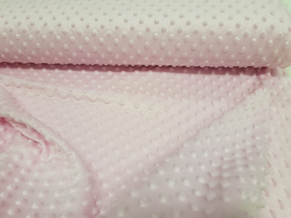 Minky -baby roza, malo bolj intenzivna barva od roza light minky