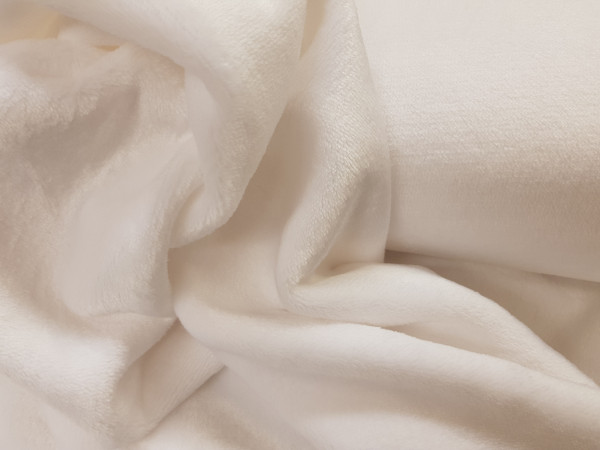 Velur coral-svetla smetana