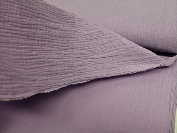 TETRA tkanina, dvoslojna- zelo lepa sivka, lavanda barva