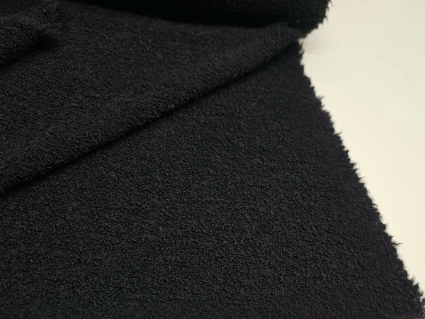 Bukle, mešanica volne- črna barva