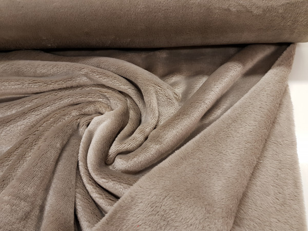 Velur coral-sivkasto bež