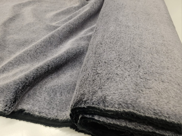 Umetno krzno-siva melange, za volka, miško