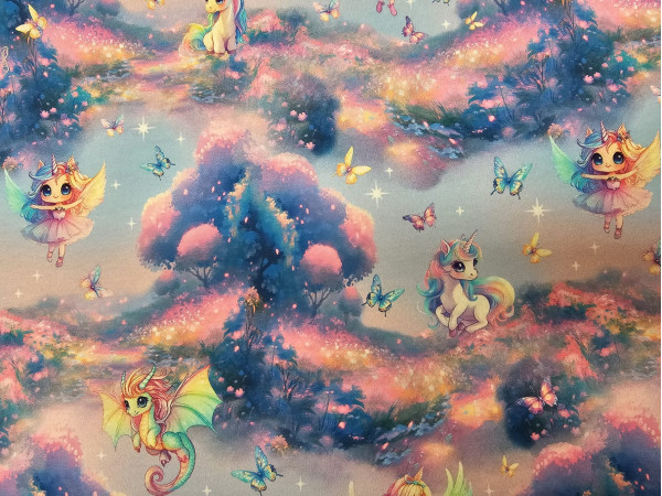 Bombažni prevešanka- samorogi in princeska