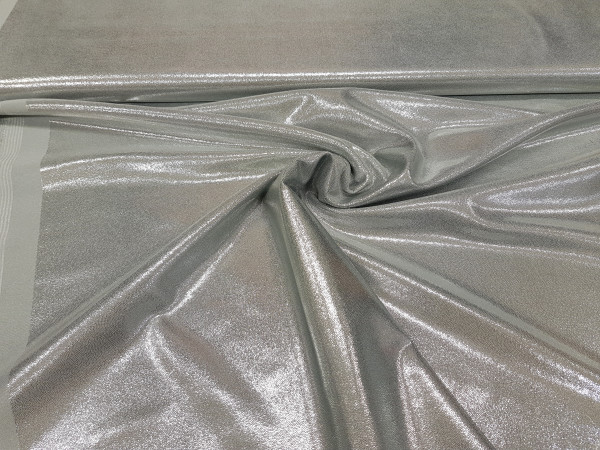 Lycra Honey-siva s srebrnim nanosom 