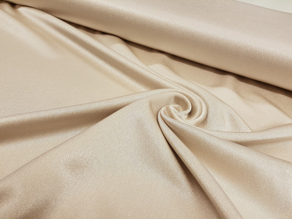 Saten cady- topla svetla beige,smetana