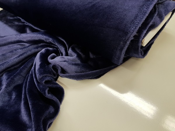 Velur coral-temno modra