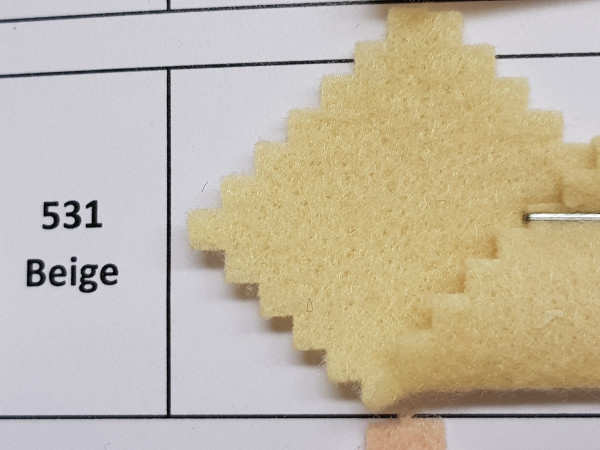 Filc 1,5 mm bež