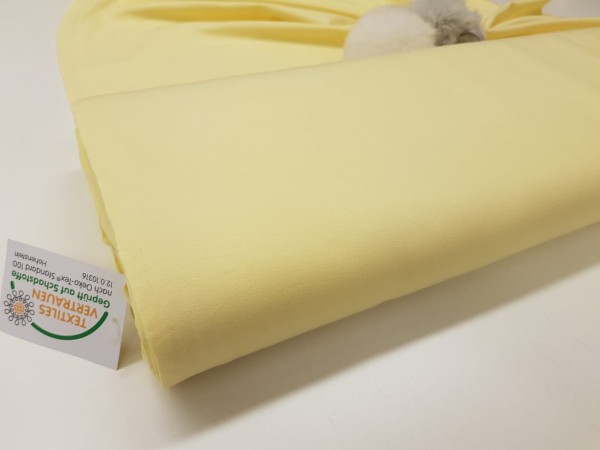 Jersey, bombažni-svetlo rumena