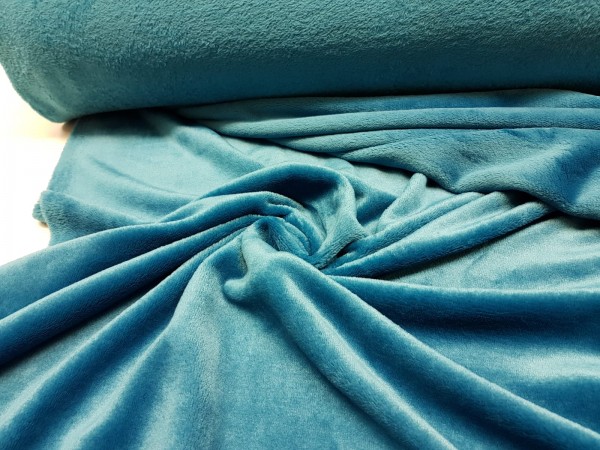 Velur coral-turkizna