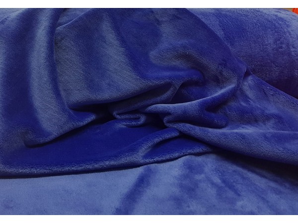 Velur coral-pariško modra