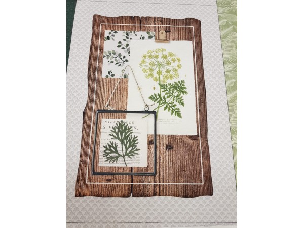 Dekor-2panel zelišča