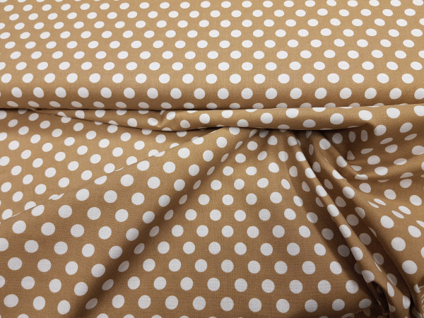 Bombažno platno-8 mm pike bež