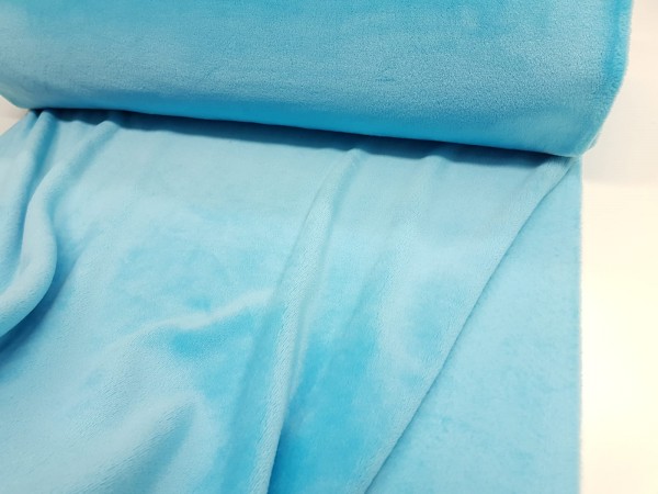 Termovelur, coral, svetlo turkizna