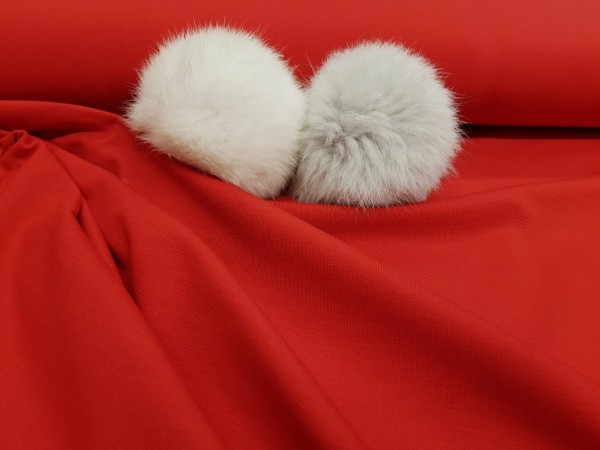 Jersey, bombažni-zelo lepa božično rdeča