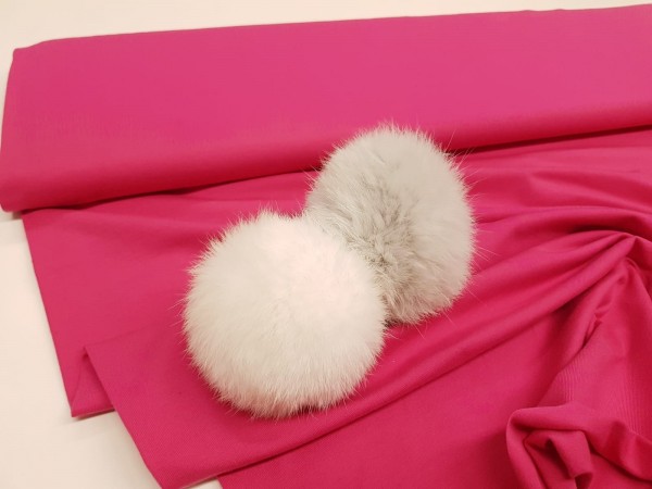 Jersey, bombažni-fuksija