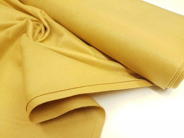 Filc 1,5 mm kamelja,  lepa gorčična